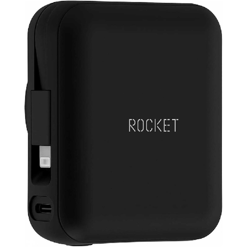Внешний аккумулятор Rocket Premium Joy 10000mAh MagSafe 3 в1 Black (RPB518BL10000-PDM) фото 
