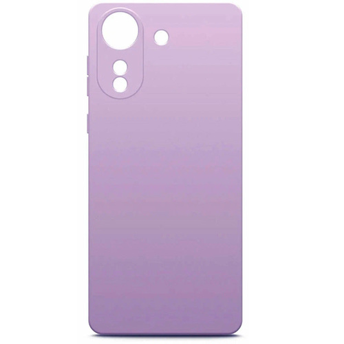 Накладка силиконовая BoraSCO Microfiber Case Xiaomi Redmi 13C Lavander фото 
